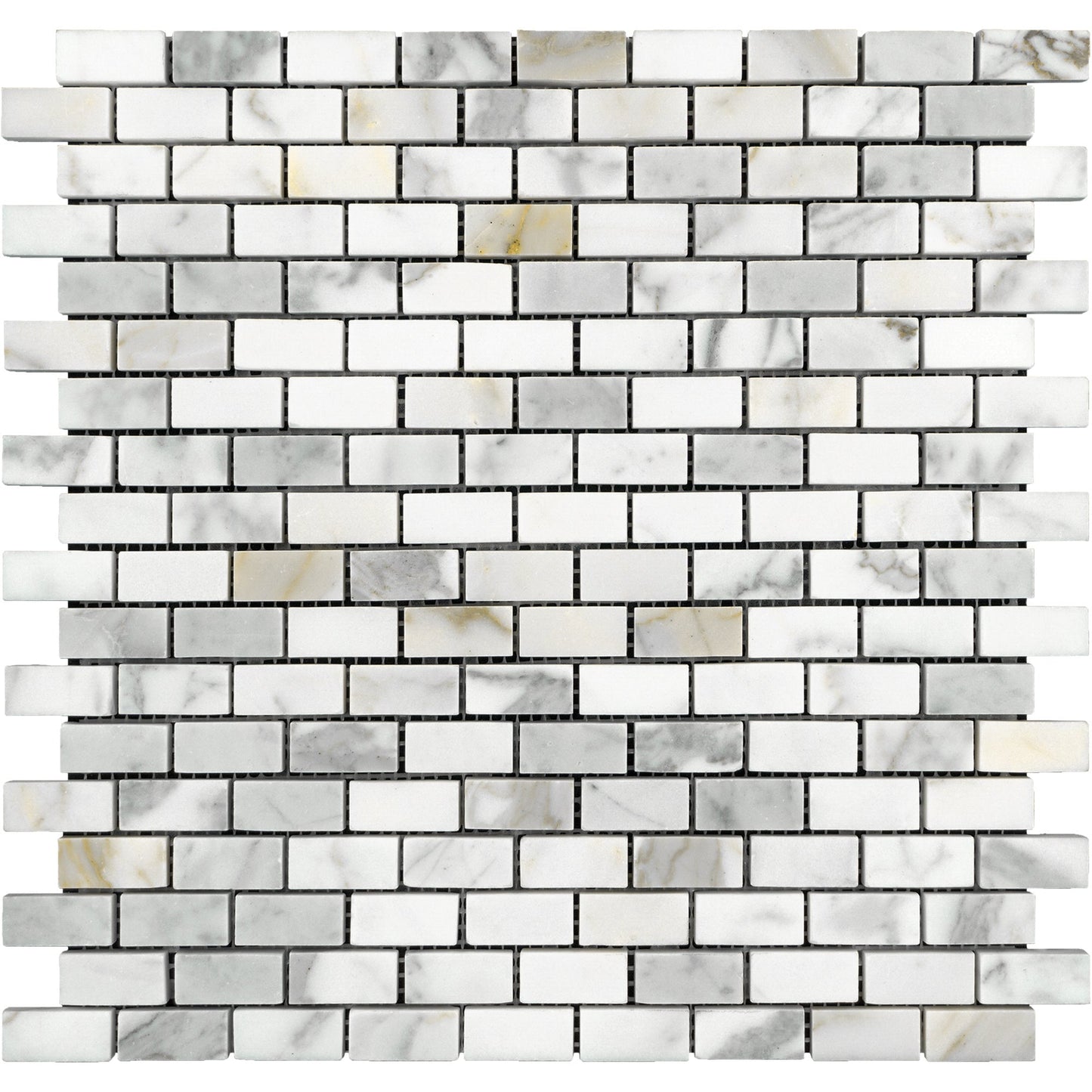 Calacatta Gold Brick Mini Mosaic