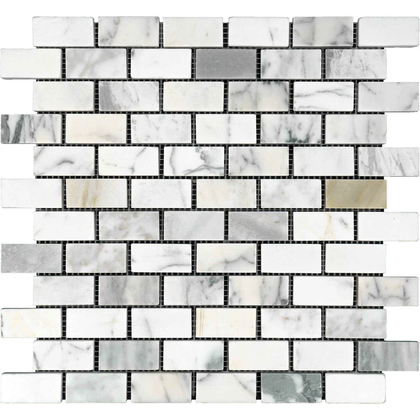 Calacatta Gold Brick 1x2 Mosaic