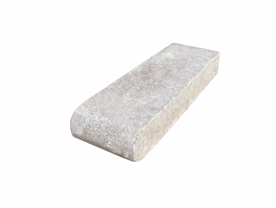 Ivory Travertine Single Side Bullnose Pool Coping