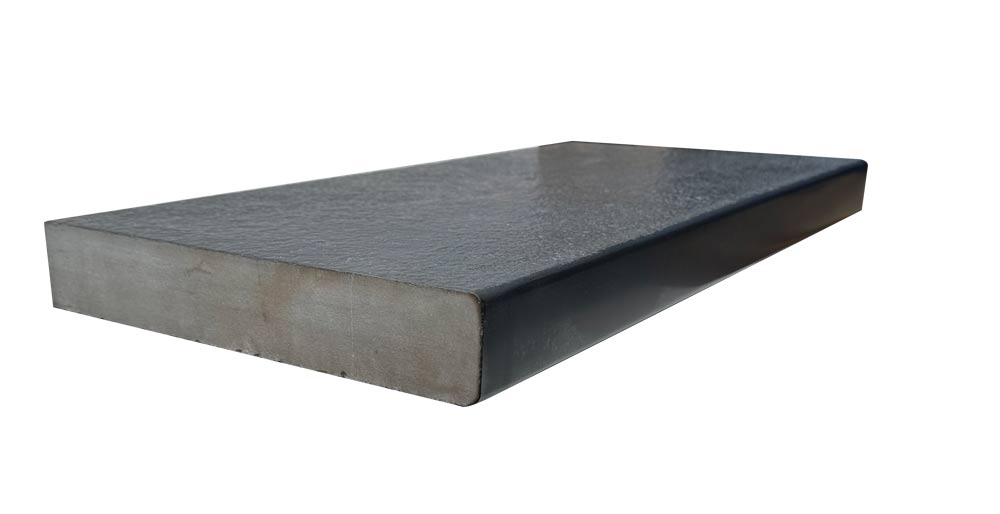 Indian Black Modern Pool Coping Brushed & Tumbled