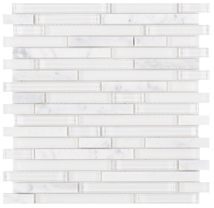 Linear Carrara White 11.75 x 12