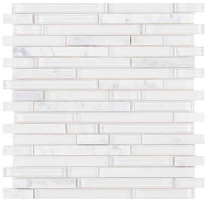 Linear Carrara White 11.75 x 12