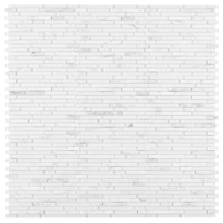 Linear Carrara White 11.75 x 12