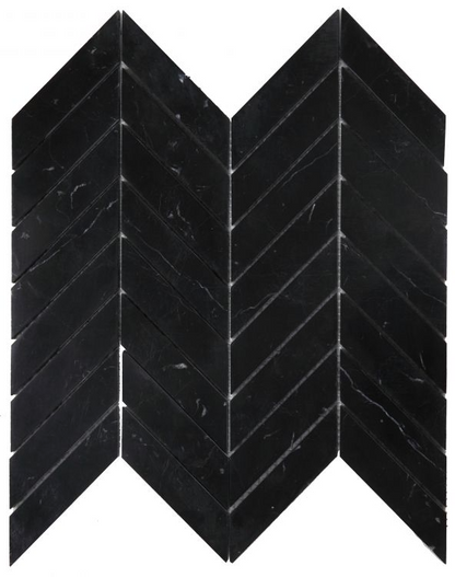 Chevron Marquina 10.75 x 11