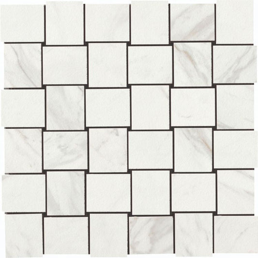 Marmi Calacatta Levigato Mosaic 12 x 12