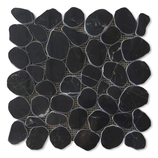 River Stone Marquina 12 x 12