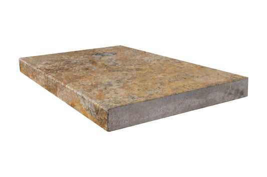 Scabos Travertine Modern Coping