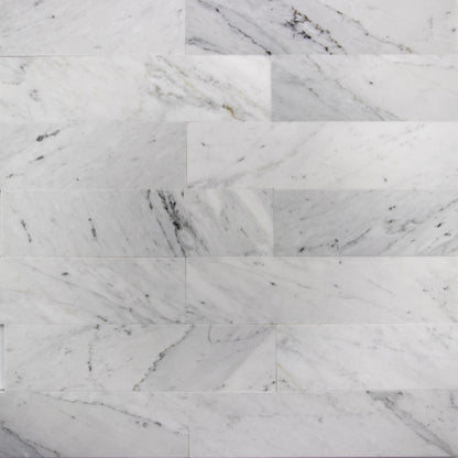 Carrara White 3x12 Tile