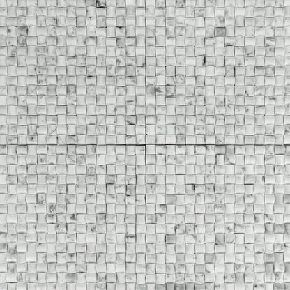 Carrara White Bread Mosaic