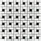 Carrara White Pinwheel with Black Dot Mosaic