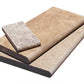 Walnut Travertine Single Side Bullnose Pool Coping