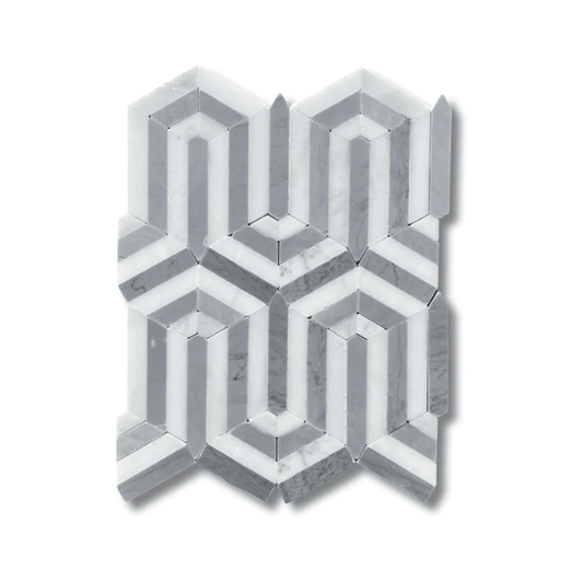 Asian Statuary Berlinetta with Grey Mosaic