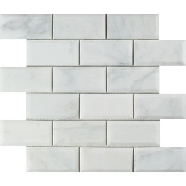 Asian Statuary Brick 2x4 Deep Beveled Mosaic