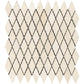 Crema Marfil Diamond Mosaic