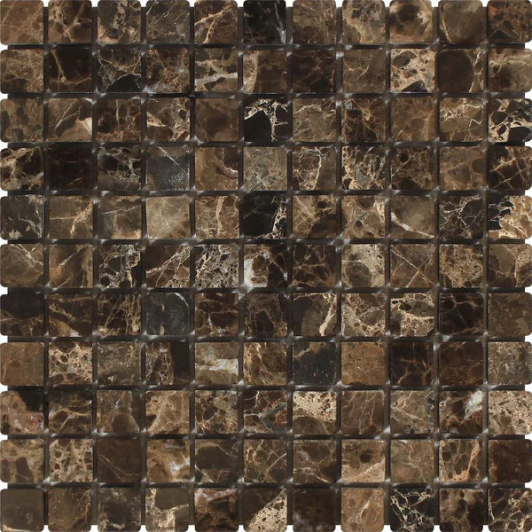 Emperador Dark 1x1 Tumbled