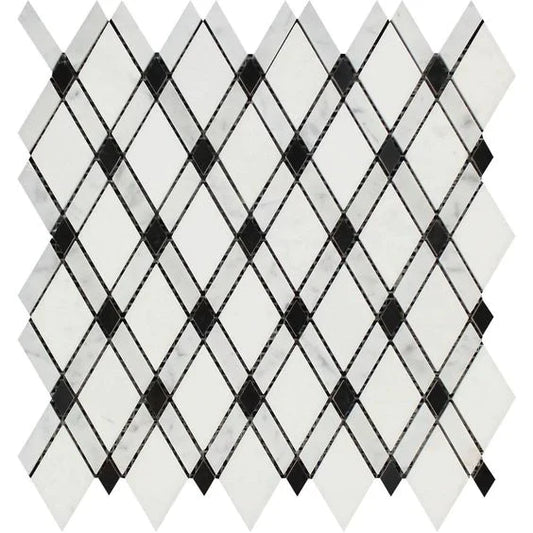 Thassos Lattice with Black Mosaic